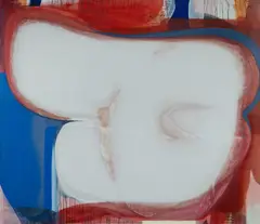Overlap by Emma Walker, 2012, Oil & Mixed Media on Linen, offered Nov 2023