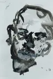 Craig Waddell, Self Portrait, One Night in Paris, 2008, Mixed Media on Paper