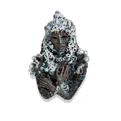 Lady with Arms Folded by Greg Irvine, sold Nov 2023
