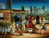 Max Mannix, Don't Take Them All - Leave Some for Me, Oil on Canvas Board