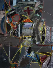 Paul Higgs, Easter Island, 1984, Oil on Canvas