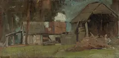 Robert Eagar Taylor-Ghee, Near Greensborough [Victoria], Oil on Card