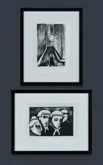 (2) by Robert Dickerson, Lithograph (2) 19/30, sold Nov 2023