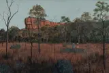 Percy Trezise, Late Sun on Narabullgan, Cape York, 1971, Oil on Board