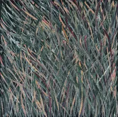 Barbara Weir, Grass Seeds, c.2003, Acrylic on Linen