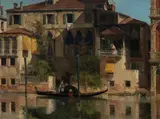 Antonietta Brandeis, Remains of House of Marino Faliero [Venice], 1880, Oil on Canvas