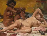 Ivor Hele, Two Nudes