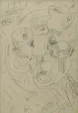 Tony Tuckson, Kitchen Table-top (TD 8496), Pencil