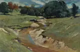Harold Vincent Lane, Sandy Creek, QLD, Oil on Board