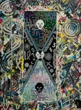 Richard Bell, The Rainbow Connection, 1993, Oil & Collage on Canvas