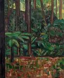 Jeffrey Makin, Sherbrooke Forest II, 1982, Oil on Linen