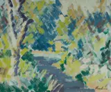Wilfred Hayward Veal, Untitled Landscape, Oil on Canvas