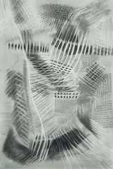 Irene Amos, Trematodic, Charcoal & Pencil