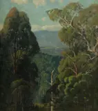 Robert Eagar Taylor-Ghee, Olinda, Victoria, Oil on Canvas