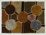 Jean Baptiste Apuatimi, Untitled, Acrylic & Natural Earth Pigments on Paper
