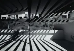 Max Dupain, Kooralbyn Housing - Queensland (Architect-Harry Seidler), Silver Gelatin Photograph