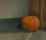 Brian Dunlop, Still Life with Pumpkin, Oil on Canvas