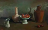 Margaret Olley, Tamarillos and Jugs