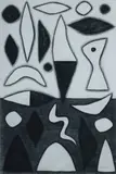 John Coburn, Desert Totems, Charcoal