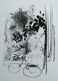 Brett Whiteley, View of the Garden, 1977, Lithograph 48/75