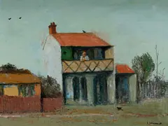 Sali Herman, Westbourne Street, Petersham, 1987, Oil on Canvas
