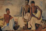 Donald Friend, Three Boys - Cairns