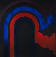 Col Jordan, Luthers Arch, Acrylic on Canvas on Board