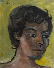 Budal by Donald Friend, W/Clr, Ink & Gouache, sold Aug 2023