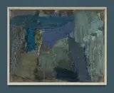 Elisabeth Cummings, Small Interior with Blue / Still-Life