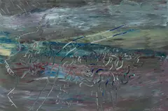 Guy Warren, Untitled, Oil & Acrylic on Canvas