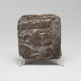 Kaarina Tarkka, King and knight, bronze, two sided
