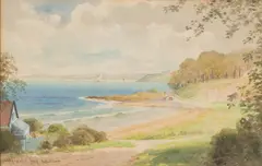 Untitled by Joseph William Carey, gouache, sold Jan 2026