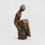 Kai Noramies, Sitting Girl, bronze