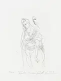 Kuutti Lavonen, Kaksi ?, etching