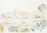 Juhani Linnovaara, Pueblos Blancos, mixed media