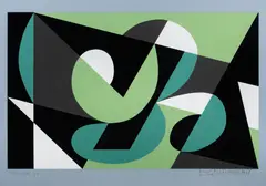 Lars-Gunnar Nordström, Composition, serigraph