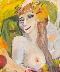 Åke Mattas, Woman, oil
