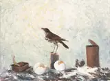 Pirkko Aario, Spring song, oil
