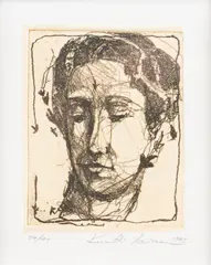 Kuutti Lavonen, Figure, etching