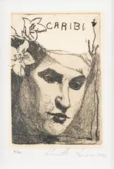 Kuutti Lavonen, Figure, etching