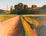Risto Vilhunen, August light, oil