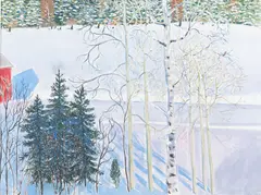 Inari Krohn, Iltapäivä (Afternoon), oil