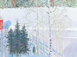 Inari Krohn, Iltapäivä (Afternoon), oil