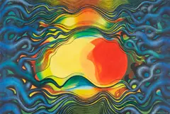 Tapio Kinnunen, Red Sun, oil