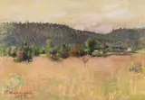 Pekka Halonen, Autumn, oil