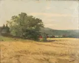 S.A. (Sigfrid August) Keinänen, Field landscape, oil