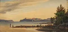 Johan Knutson, A summer day, oil