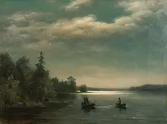 Ferdinand von Wright, Landscape, oil