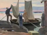 Lennart Segerstråle, Fishermen, oil
