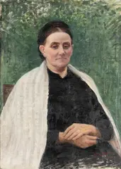 Elin Danielson-Gambogi, Portrait of a woman, oil